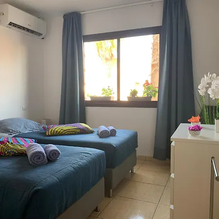 Bedroom With Shared Bathroom And Swimming Pool * Corralejo